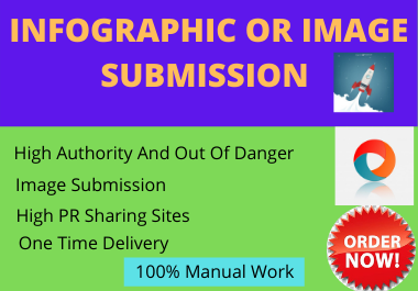 25 Infographic or Image Submission on High image sharing sites natural link building