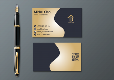 I will design awesome business card for you