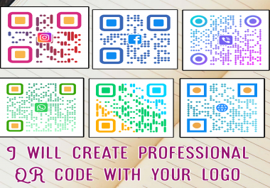 I will Create professional QR code in few hours