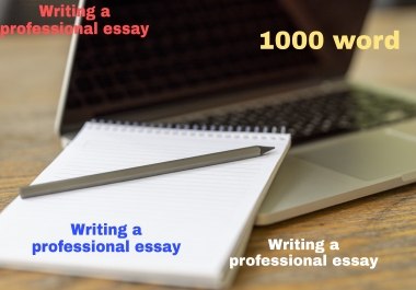 Writing a professional article in all the fields you want You can write a thousand words or more