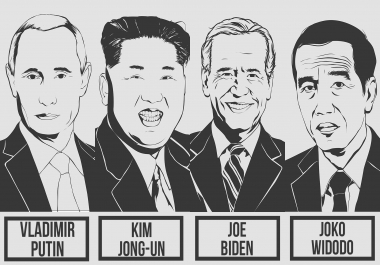 I WILL MAKE YOUR PHOTO INTO BLACK AND WHITE PORTRAIT LINE ART