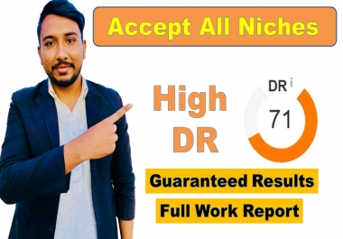 I will build the 100 ultimate high DR white hat do follow SEO backlinks