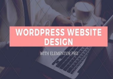 I will create Responsive WordPress Website Design