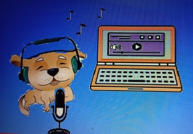 Best Male voiceover I do the voice over for any type of works with in the given time