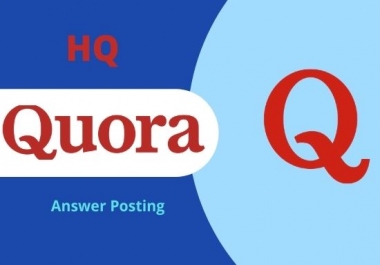 I will promote your website by HQ 20 Quora Answers