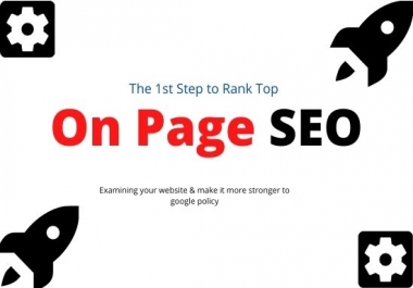 Fix Bugs and Built Stronger On Page SEO for Keywords Ranking on Google Top Page