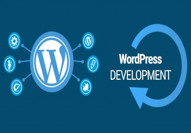 I will create an attractive wordpress site with amazing features
