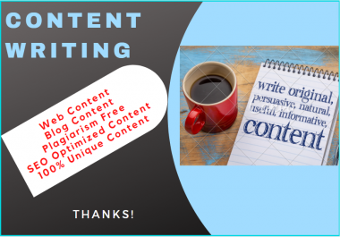 I will write 1500 words unique SEO optimized content for your blog