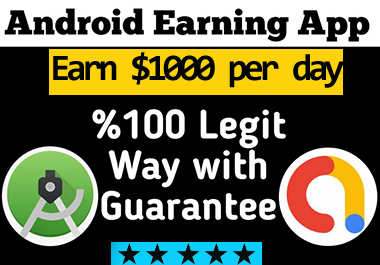 I will create professional android earning app