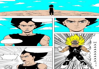 i will color any art you have manga - comic - self ect.