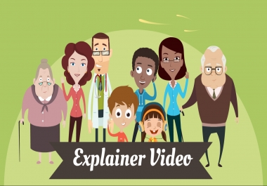 I will create AMAZING animated explainer videos for your brand,  business or product.