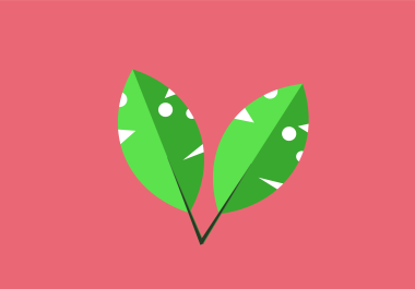 I will design flat object illustration