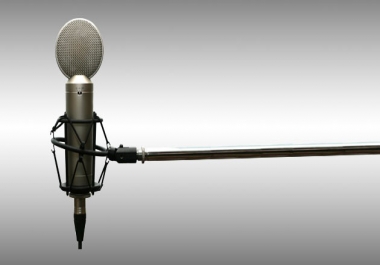 i will record a perfect voice over in four languages