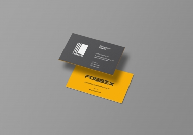 I will create a custom and elegant business card design