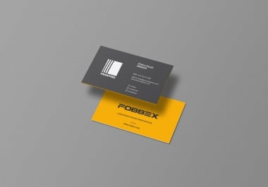 I will create a custom and elegant business card design