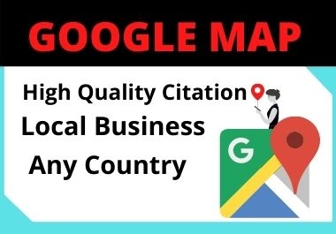 150 Google Maps Citation for local seo must rank your google business page
