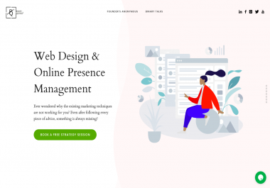 I will design and develop a beautiful and professional website for your business