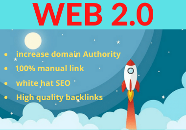 manually 25 Web2.0 permanent Backlinks high authority link building