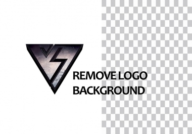 I Will Remove Your logo's Background.