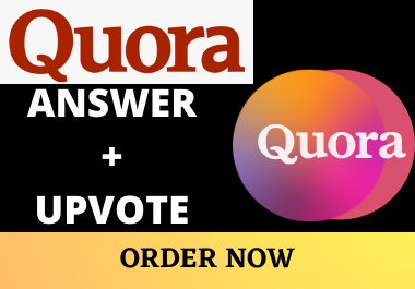 Promote your 10 Quora answer from Different account with 10 upvotes