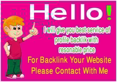 I will create manually 80 profile backlinks from high quality backlink site with a reasonable price