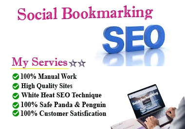 I will provide HQ Do-Follow Social Bookmarking Backlinks
