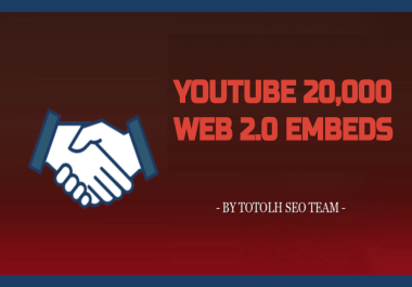 Embed your Youtube video in 200k wordpress blogs with 100 blogger,  100 tumblr backlinks