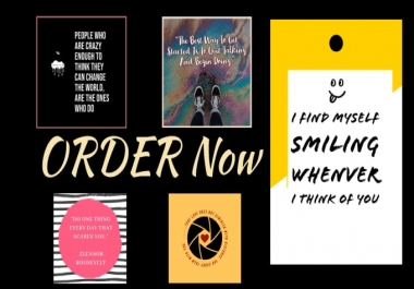 create motivational quote images with your logo