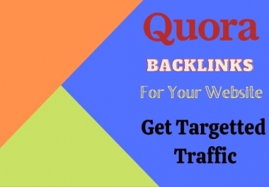 I will provide 10 HQ Quora Answer with Backlink