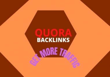 I Will Provide 6HQ Quora Answer With Backlinks