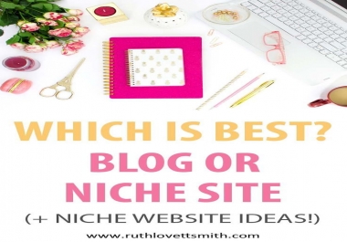 Blog or niche site +niche website ideas