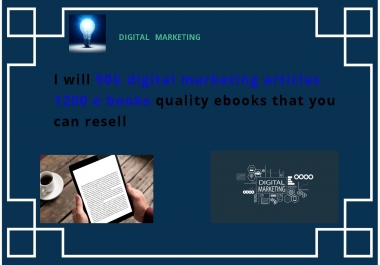 I send you 1200 ebooks and 90k articles on marketing to use for direct publishing or on other sites