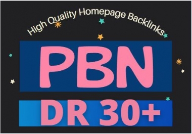 I will build 10 pbn link with high DA or DR