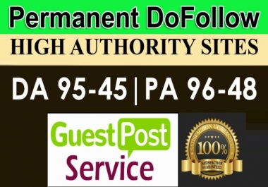 Permanent Guest Post on DA 90 with dofollow backlink