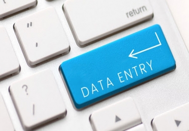 Data Entry,  get it done fast & with accuracy