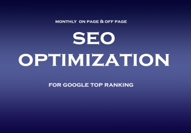 Rank your WordPress site with monthly complete seo optimization service,  high quality backlinks