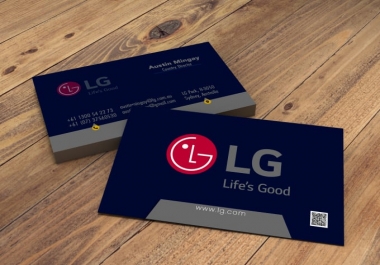 I will design luxury business card for you