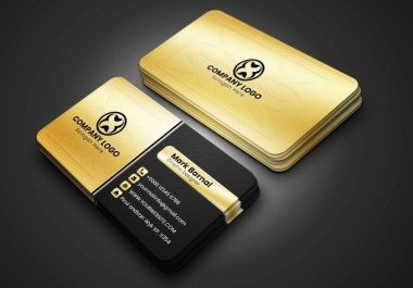 I will design minimal and luxury business card