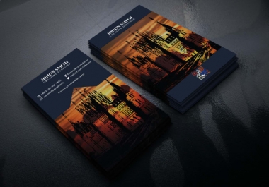 I will create unique 2 sided business card