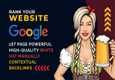 Rank your website with 300 high quality SEO contextual back-links