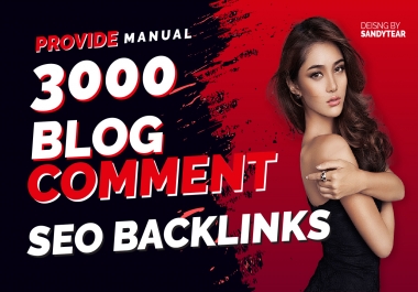 3000 manual Blog comment SEO Back-links