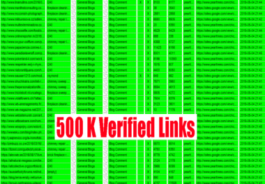 I will build 100,000 blog comment backlinks by scrapebox