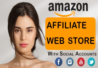 I will design autopilot amazon affiliate website for passive income