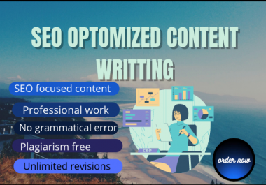 I will write1500 SEO friendly contents for your web site,  blogs.