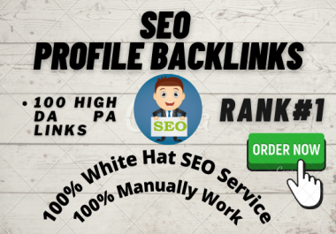 I will do build 200 high authority SEO Profile backlinks