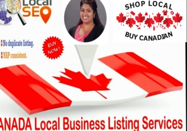 I will do 200 canada local citations for local business