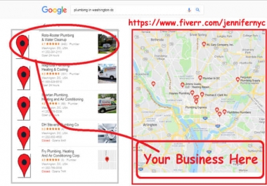I will create 65 map local seo citations for your local business