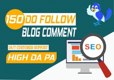 Create manually 150 Dofollow blog comment backlinks Buy 3 and GET 1 FREE