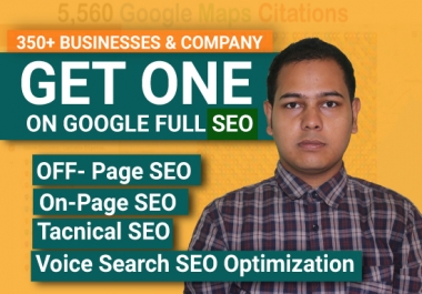 I will rank your site on first page with complete SEO...
