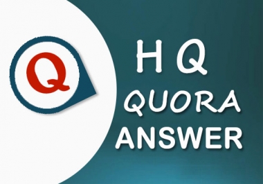 I will provide you 5 high quality Quora answer